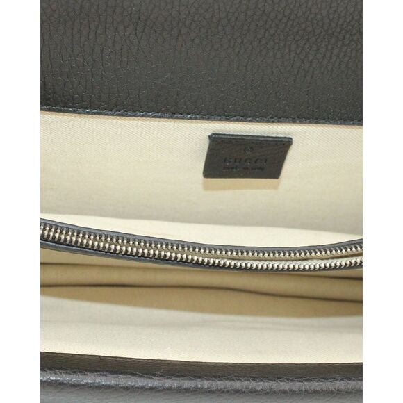 Gucci Small Dionysus Shoulder Bag in Black Leather - Picture 2 of 10